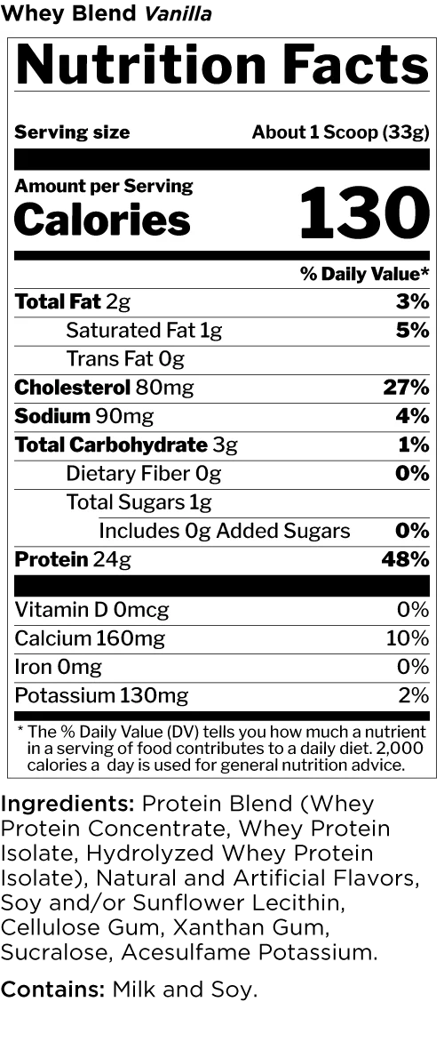 Rule 1 R1 Whey Blend